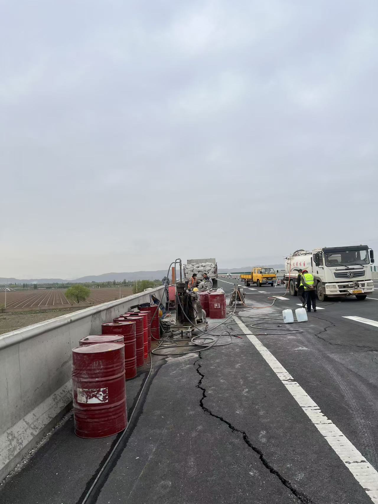 天津路面下沉注浆加固